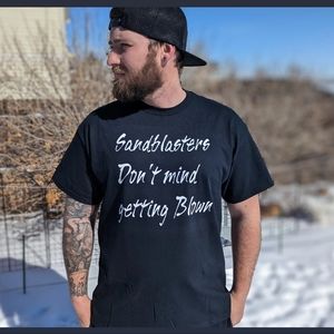 Sandblasting graphic Tee